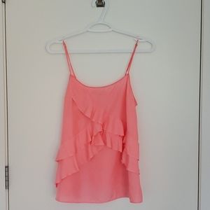 Coral tank top